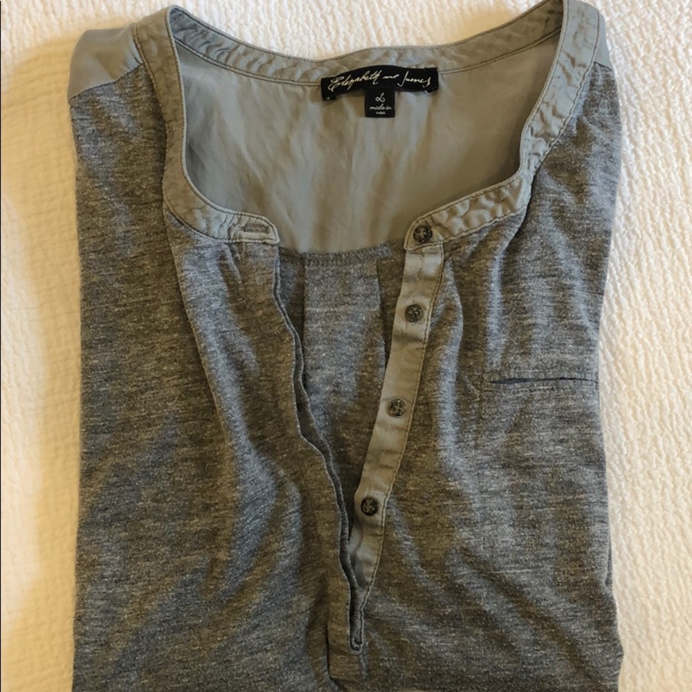 Silk Detailed Tee